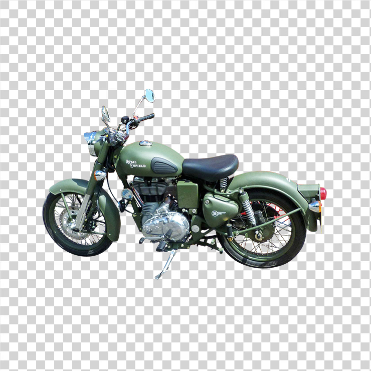 Royal Enfield Classic Battle Green Motorcycle Bike
