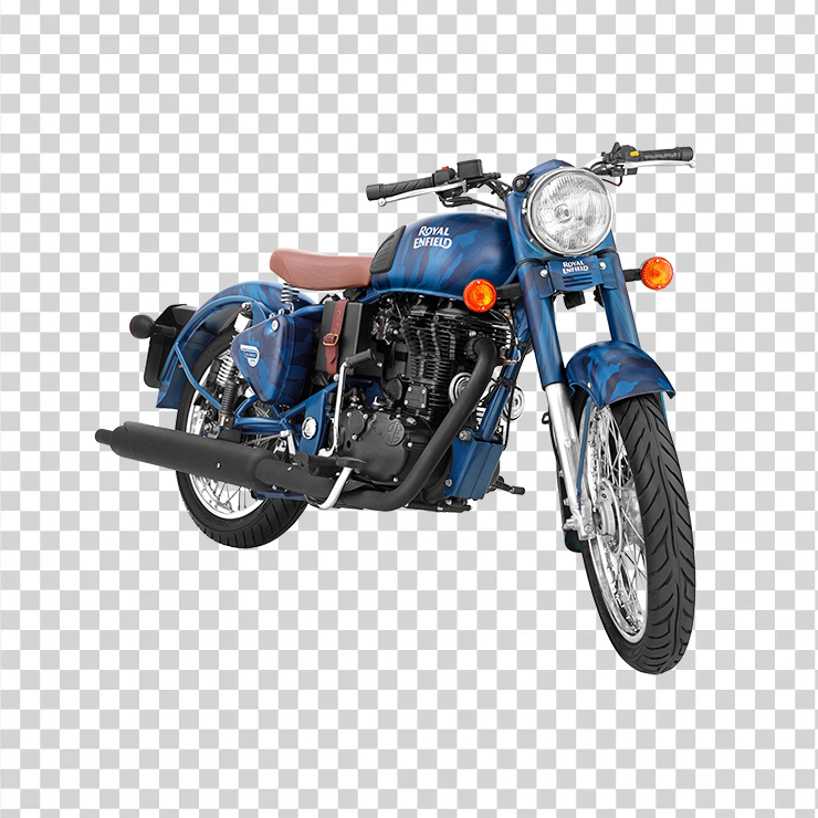 Royal Enfield Classic Squadron Blue Motorcycle Bike