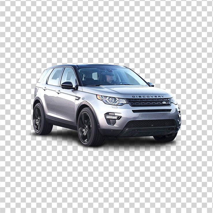Silver Land Rover Discovery Car