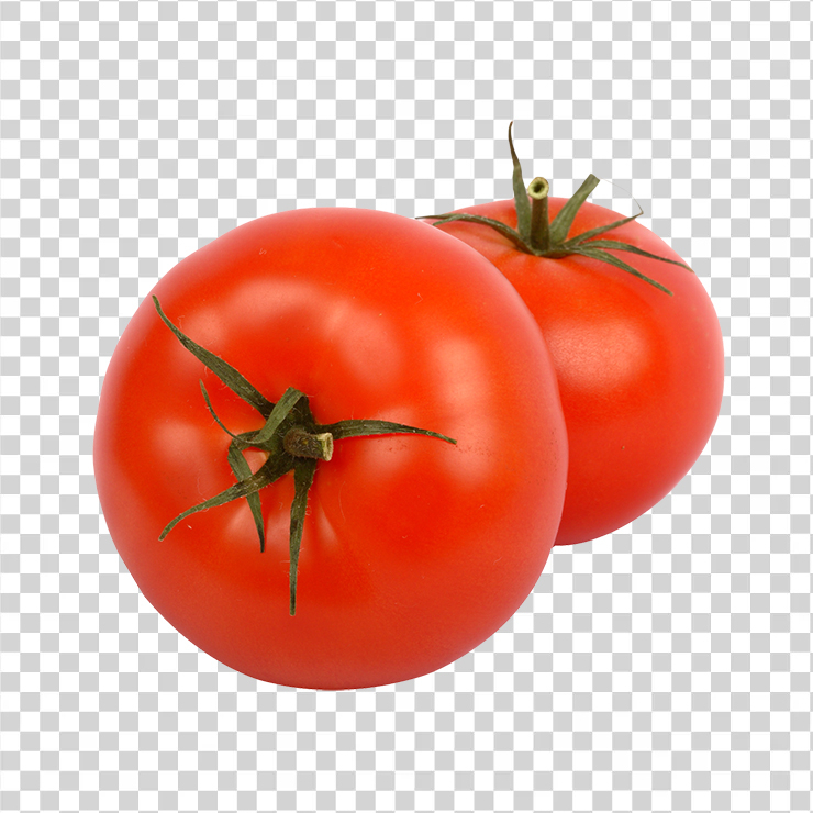 Two juicy tomato