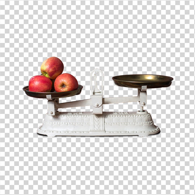 Weight Scale And Apple