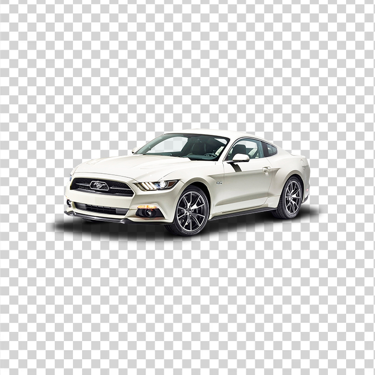 White Ford Mustang Gt Fastback Car