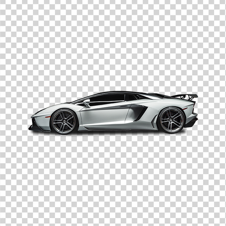 White Lamborghini Aventador Lp Car