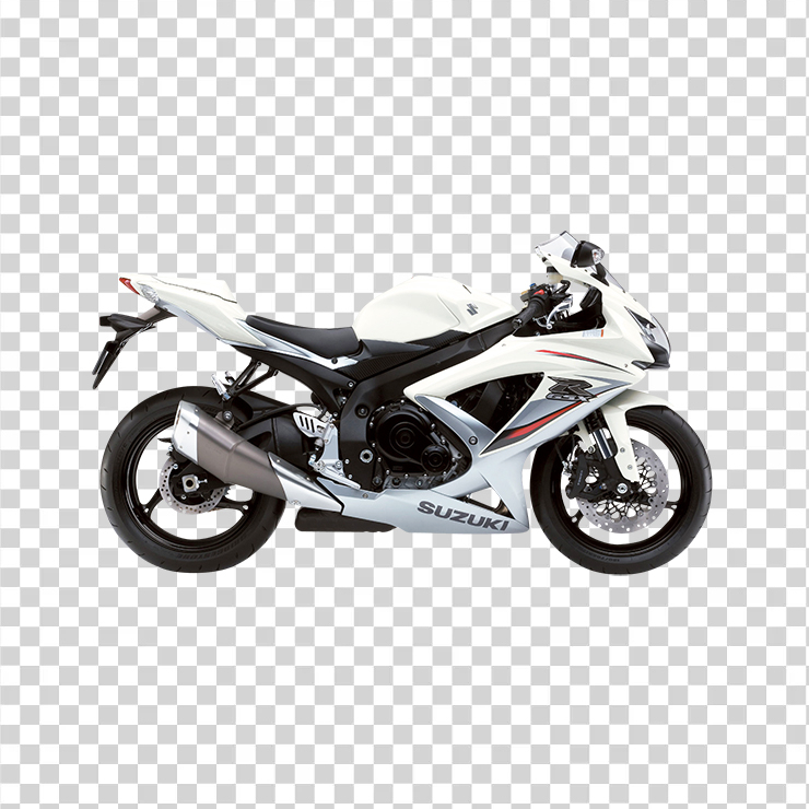 White Suzuki Gsx Ra Motorcycle Bike
