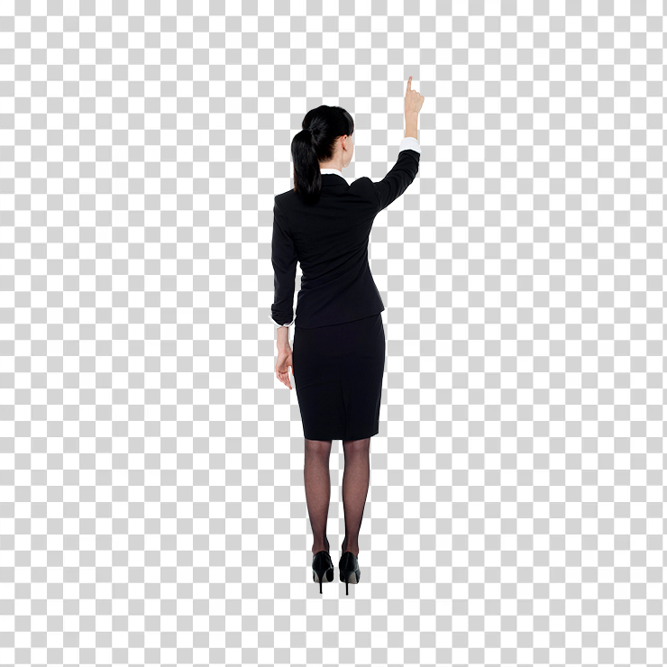 Women Pointing Top Image
