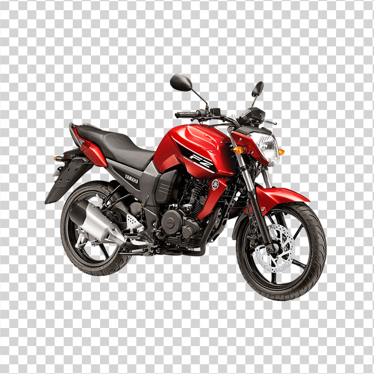 Yamaha Fz Red Motorcycle Bike