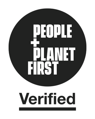 People and Planet First verified badge